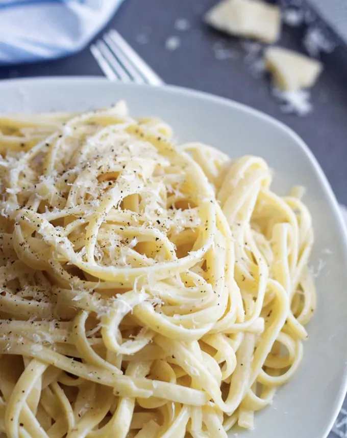 toddler dinner ideas: butter and cheese fettuccine' title='31 Toddler Dinner Ideas Your Picky Eater Might Actually Try