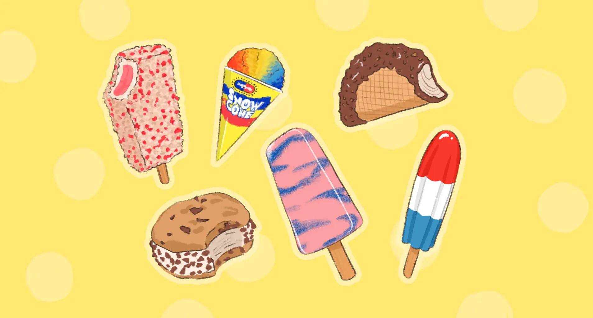 Kaikkien aikojen parhaat nostalgiset jäätelöautot, sijoittuneet