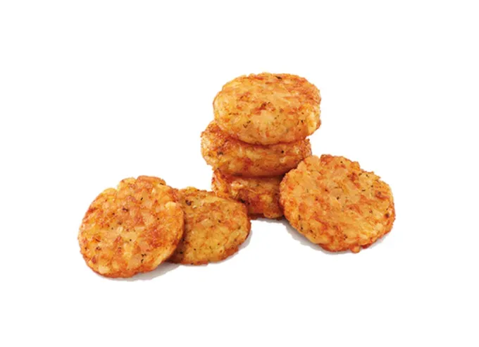 gluten-free-at-dunkin-donuts: round hash brown bites.' fetchpriority='auto' title='Can You Eat Gluten Free at Dunkin’ Donuts? Yes—Here Are 9 Menu Items We Love
