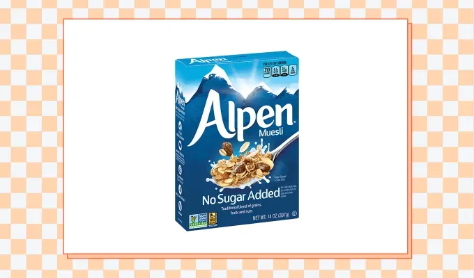 best high protein cereal: Alpen Muesli' title='The 8 Best High-Protein Cereal Options You Can Buy According to a Nutritionist
