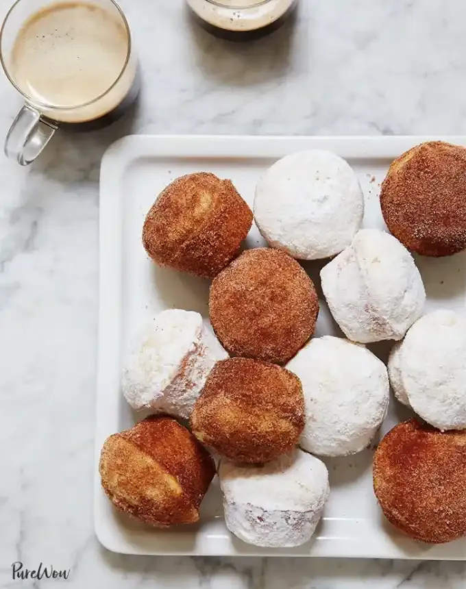 easter brunch ideas: doughnut muffins' title='66 Easter Brunch Ideas That Are Quick Easy and Festive