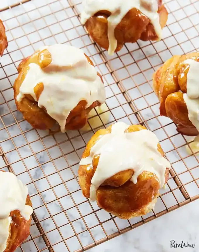 easter brunch ideas: mini citrus monkey bread' title='66 Easter Brunch Ideas That Are Quick Easy and Festive