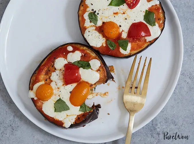 eggplant pizza' title='49 Dinners You Can Make with a Jar of Tomato Sauce