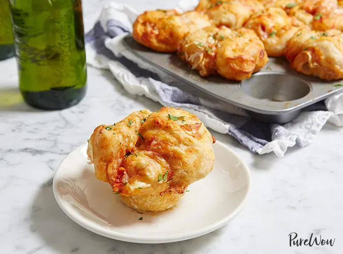 pizza muffins' title='49 Dinners You Can Make with a Jar of Tomato Sauce