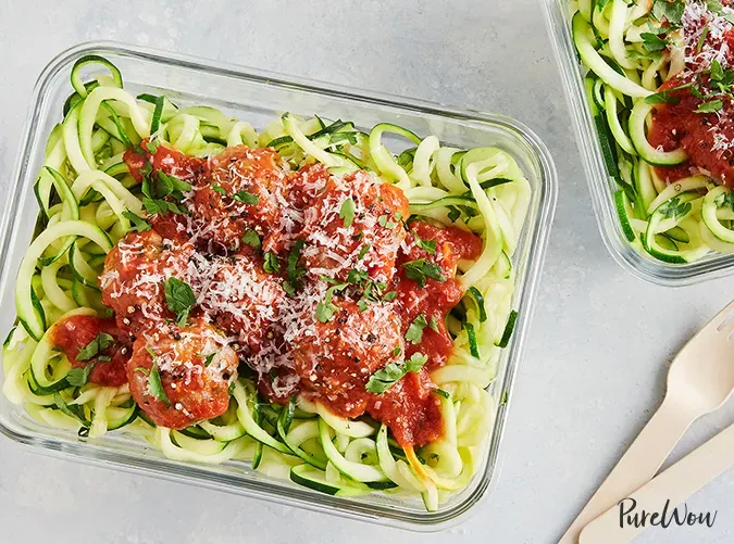 recipes with tomato sauce meal prep turkey meatballs with zucchini noodles recipe' title='49 Dinners You Can Make with a Jar of Tomato Sauce