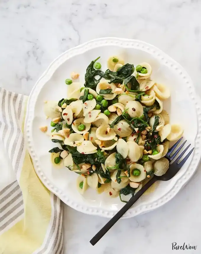 side dishes for ham: orecchiette with spring greens' title='62 Side Dishes for Ham to Serve on Easter Christmas and Every Day in Between