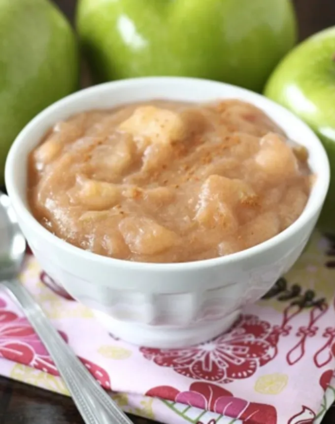 side dishes for ham: rhubarb applesauce' title='62 Side Dishes for Ham to Serve on Easter Christmas and Every Day in Between