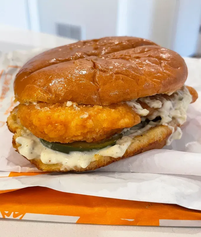 best fast food fish sandwiches: popeye’s' title='The Best Fast Food Fish Sandwiches Taste Tested & Ranked