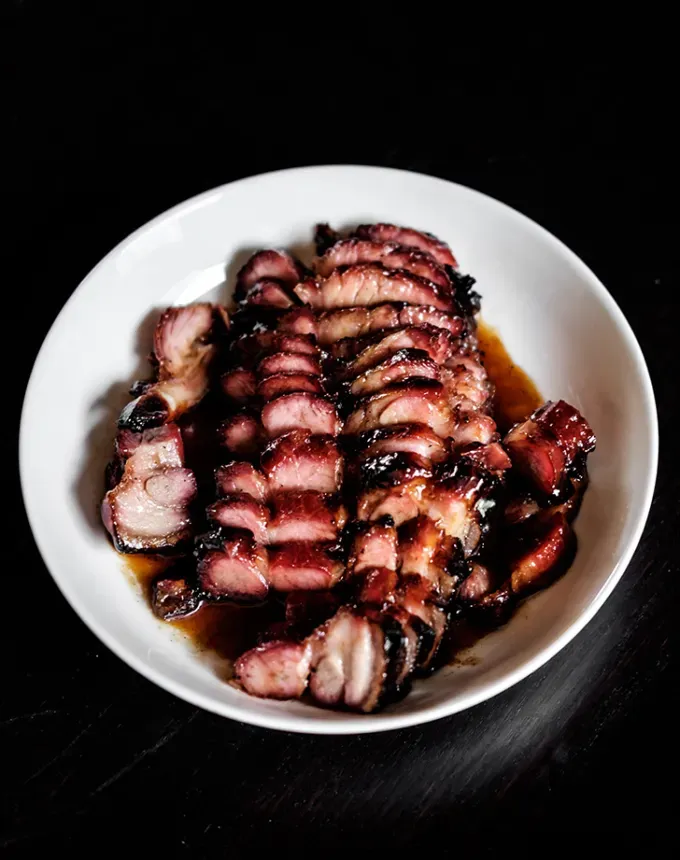 traditional chinese foods: char siu pork sliced in a bowl' title='20 Traditional Chinese Food Dishes You Need to Try According to a Chinese-Malaysian Chef