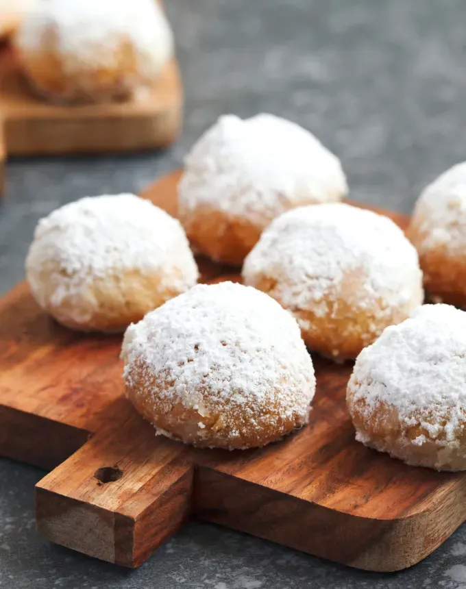 types of cookies: mexican wedding cookies on a cutting board' title='The 23 Types of Cookies Every Baker Should Master