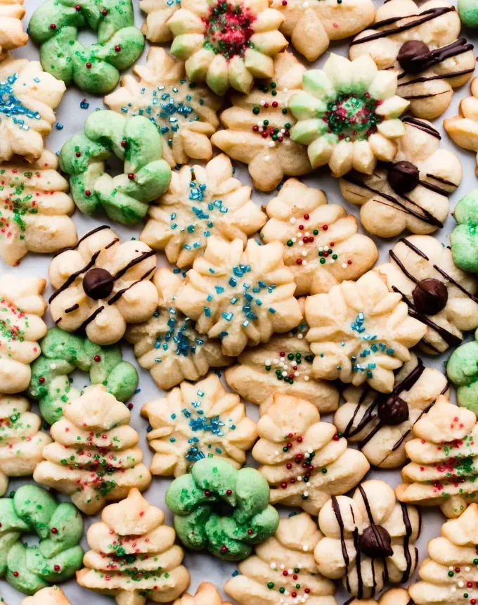 types of cookies: holiday spritz cookies' title='The 23 Types of Cookies Every Baker Should Master