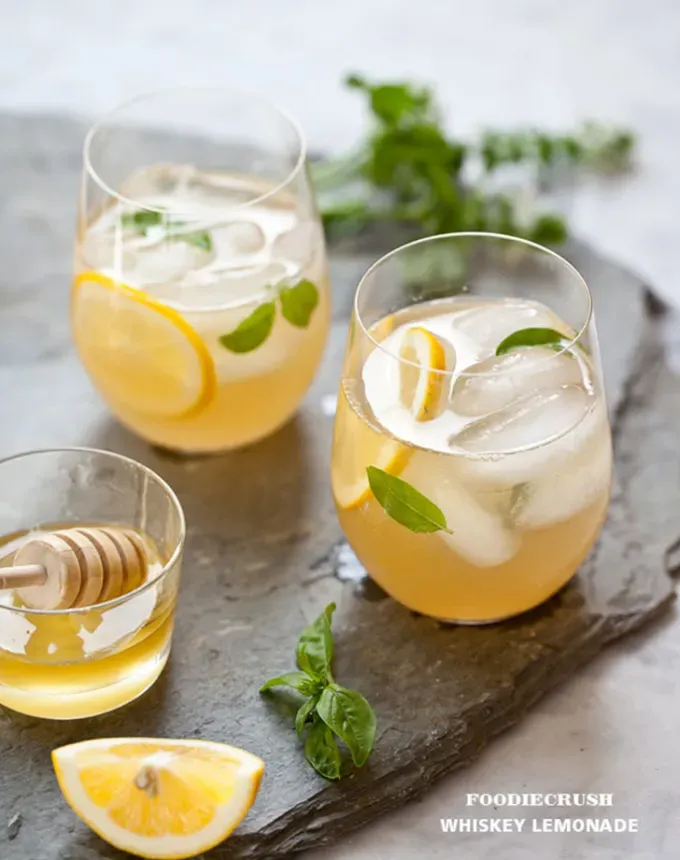 bbq menu ideas: honey whiskey lemonade' title='36 BBQ Menu Ideas: Recipes That Will Transform Your Backyard Party