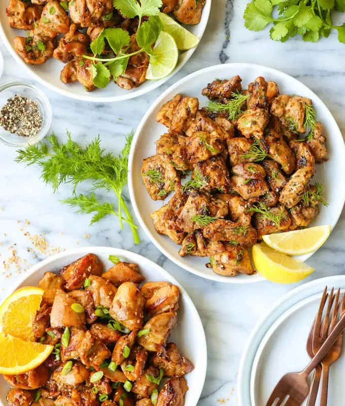 chicken meal prep recipes: meal prep chicken three ways' title='40 Chicken Meal Prep Recipes That Never Get Boring