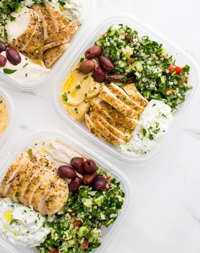 greek healthy meal prep recipe1' title='40 Chicken Meal Prep Recipes That Never Get Boring