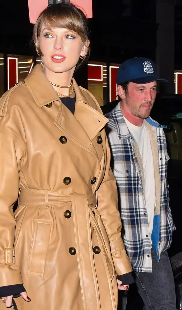 taylor swift and miles teller outside zero bond' fetchpriority='auto' title='The 17 Best Restaurants Taylor Swift Has Been to in NYC (And What to Order at Each)