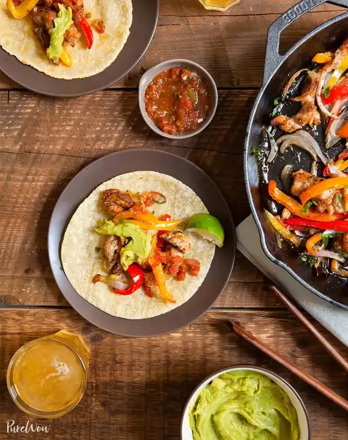 super bowl snacks fajitas' title='70 Easy Super Bowl Snacks to Make on Game Day