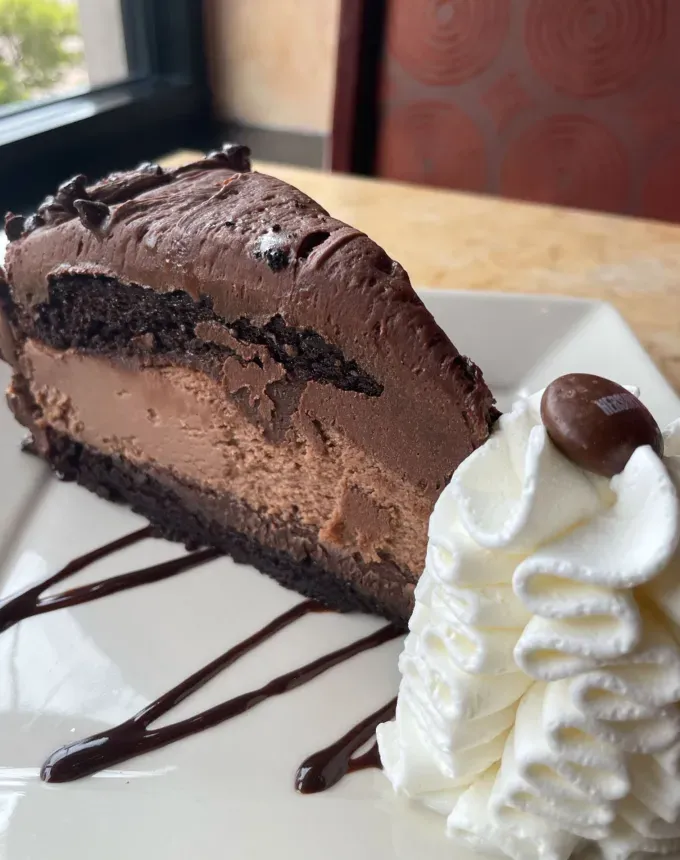 cheesecake factory cheesecakes: hershey’s cheesecake' title='All 34 Cheesecake Factory Cheesecakes Ranked by a Food Editor