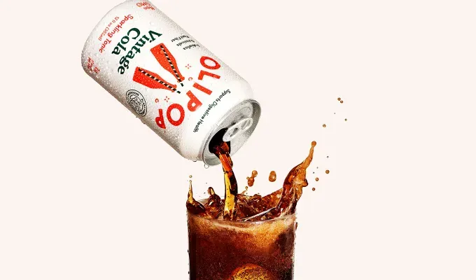 best olipop flavors: olipop vintage cola' title='The 11 Best OLIPOP Flavors Ranked by Our Editors