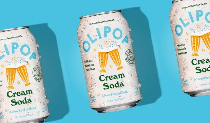 best olipop flavors: olipop cream soda' title='The 11 Best OLIPOP Flavors Ranked by Our Editors