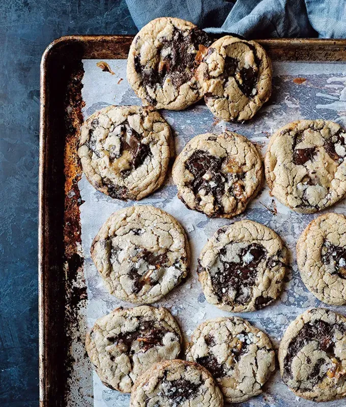 fall cookies: pecan brittle bark cookies' title='37 Fall Cookies to Serve for Halloween Parties Thanksgiving Dinner or Any Old Weekday