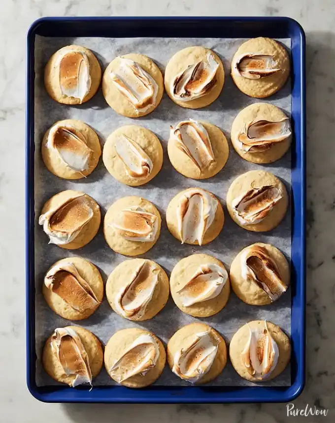 easy summer dessert recipes: lemon meringue cookies' title='92 Easy Summer Desserts to Devour from Now Until Labor Day