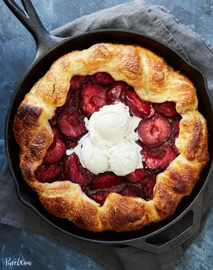 easy summer dessert recipes: puff pastry thyme galette' title='92 Easy Summer Desserts to Devour from Now Until Labor Day