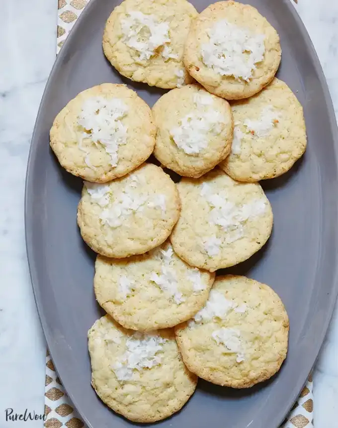 easy summer dessert recipes: coconut cookies' title='92 Easy Summer Desserts to Devour from Now Until Labor Day