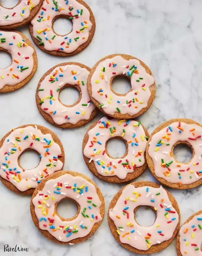 easy summer dessert recipes: glazed doughnut cookies' title='92 Easy Summer Desserts to Devour from Now Until Labor Day