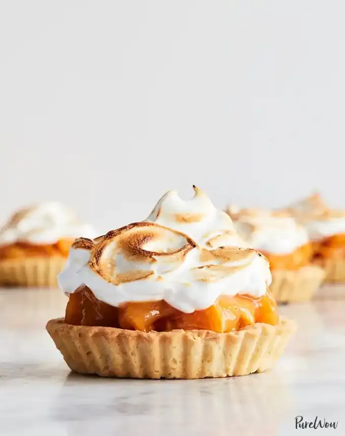 easy summer dessert recipes: mini apricot meringue pies' title='92 Easy Summer Desserts to Devour from Now Until Labor Day