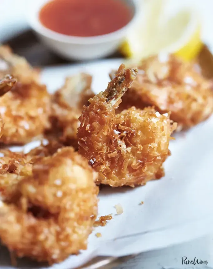 fancy appetizers: coconut shrimp' title='40 Fancy Appetizers That Are Secretly Really Easy to Make