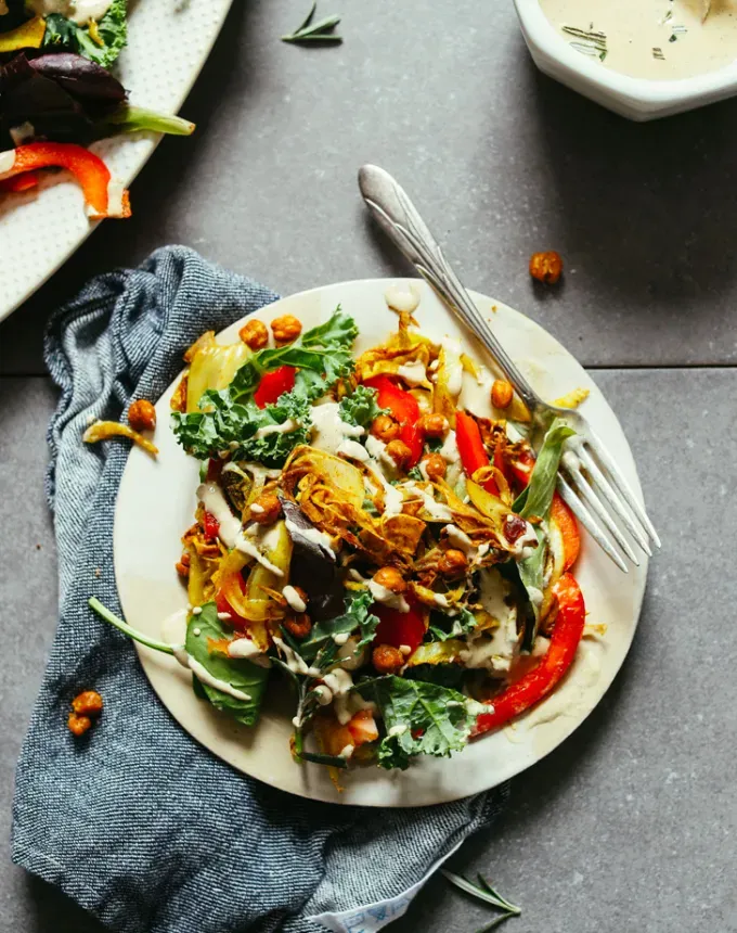 what to serve with lamb: curry roasted fennel salad' title='The 46 Best Side Dishes for Lamb to Serve at Dinner Parties Barbecues and Beyond