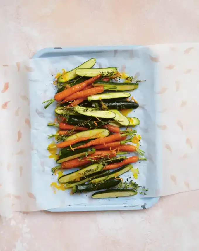 what to serve with lamb: baby vegetables' title='The 46 Best Side Dishes for Lamb to Serve at Dinner Parties Barbecues and Beyond