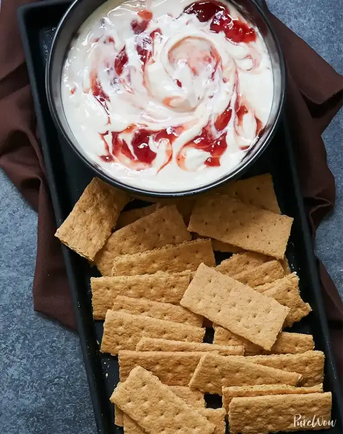 10 minute dessert recipes strawberry cheesecake dip recipe' title='The Best 10-Minute Desserts to Satisfy Your Sweet Tooth Like Now