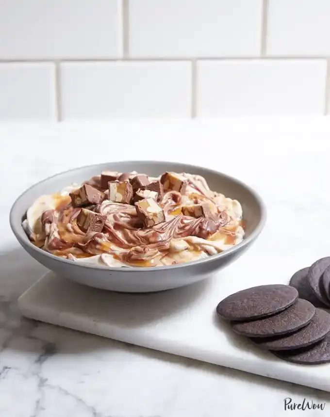 10 minute dessert recipes snickers dip recipe' title='The Best 10-Minute Desserts to Satisfy Your Sweet Tooth Like Now