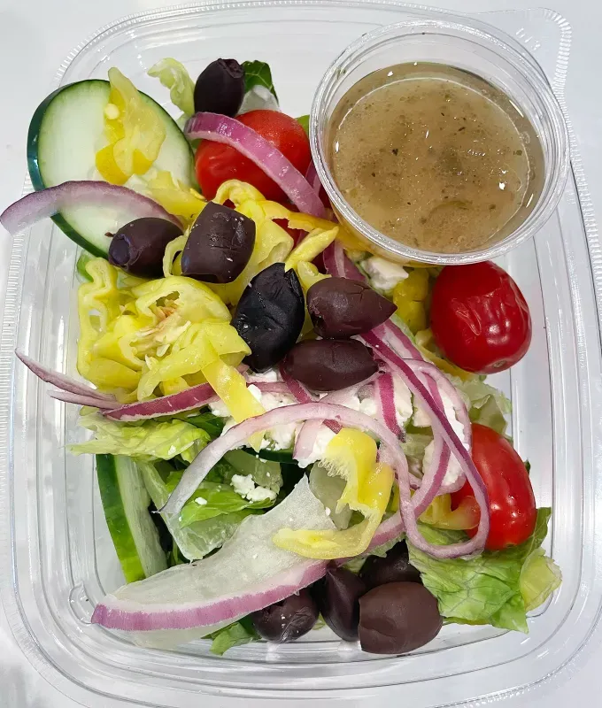 panera bread salad ranking: greek salad' title='Every Panera Bread Salad Ranked and Reviewed by a Food Editor Who Tasted Them All