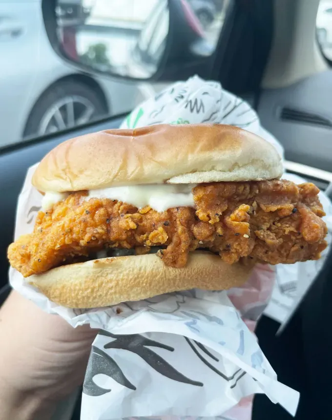 best fast food chicken sandwich: jollibee chicken sandwich' title='The 12 Best Fast Food Chicken Sandwiches Ranked and Reviewed by a Food Editor