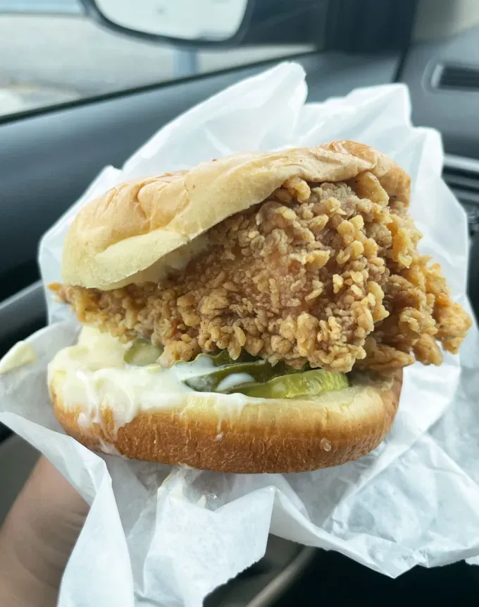 best fast food chicken sandwich: kfc chicken sandwich' title='The 12 Best Fast Food Chicken Sandwiches Ranked and Reviewed by a Food Editor