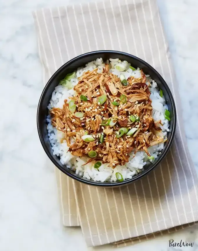 easy dinner recipes: slow cooker chicken teriyaki' title='65 Easy Dinner Recipes for Beginners (That Even the Most Culinarily Challenged Can Manage)