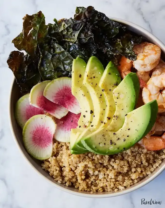 easy dinner recipes: ultimate quinoa avocado bowl' title='65 Easy Dinner Recipes for Beginners (That Even the Most Culinarily Challenged Can Manage)