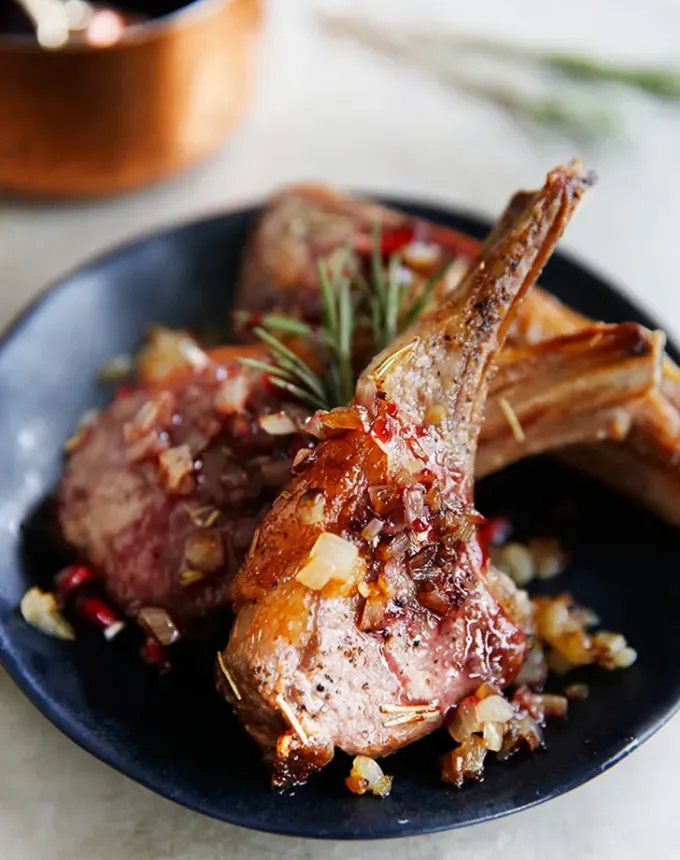 christmas snacks: lamp chops' title='65 Christmas Snacks Even the Busiest Hosts Can Pull Off