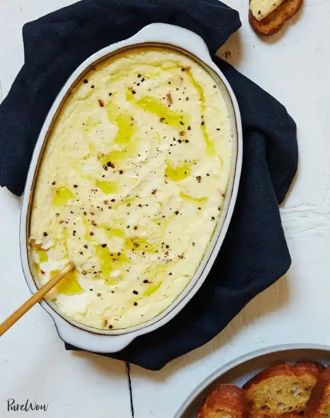 christmas snacks: honey ricotta dip' title='65 Christmas Snacks Even the Busiest Hosts Can Pull Off