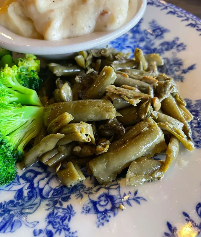 cracker barrel sides ranked: green beans' title='Every Cracker Barrel Side Dish Ranked by a Food Editor