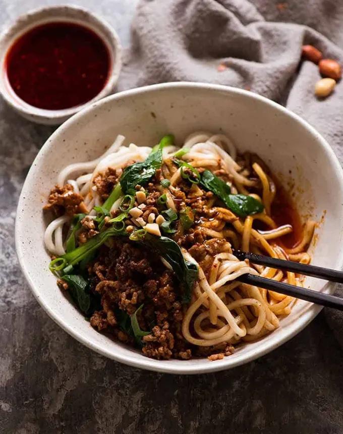 easy asian noodle recipes dan dan noodles 4 2' title='26 Easy Asian Noodle Recipes You’ll Want to Add to Your Weekly Rotation