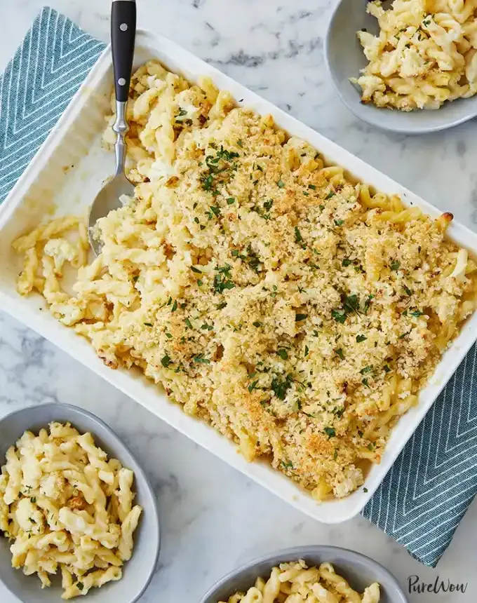toddler lunch ideas: cauliflower macaroni and cheese' title='58 Toddler Lunch Ideas Even the Pickiest Eaters Will Love