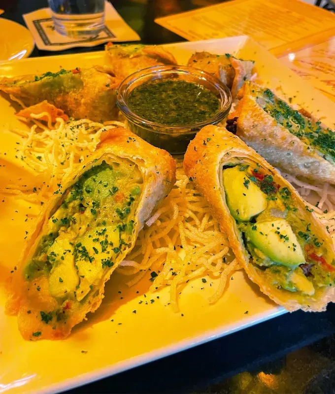 cheesecake factory happy hour appetizers: avocado eggrolls' title='I Tasted Every Appetizer on Cheesecake Factory’s Happy Hour Menu—Here’s How They Rank