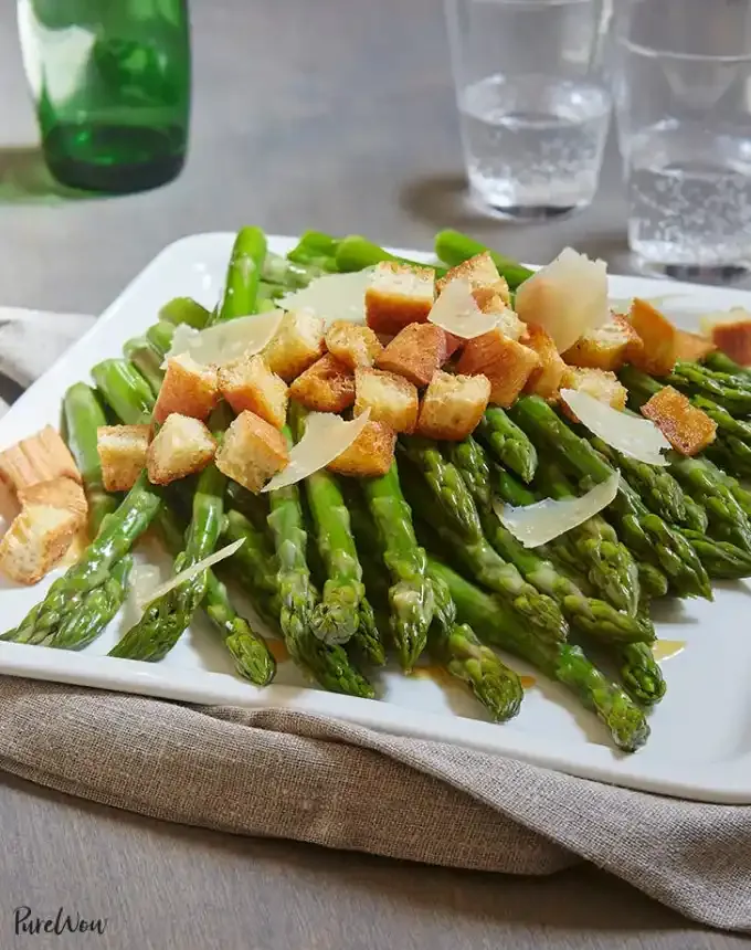 what goes with mac and cheese asparagus caesar salad recipe' title='Wondering What Goes with Mac and Cheese? Here Are 32 Sides That Make It a Meal