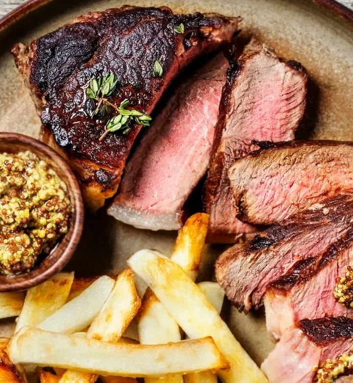 Wie man nur Steak im Ofen kocht