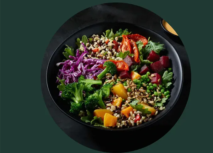 dairy free food at starbucks lentil vegetable bowl' fetchpriority='auto' title='Is There Dairy-Free Food at Starbucks? Yes—Here Are Our 15 Favorite Options