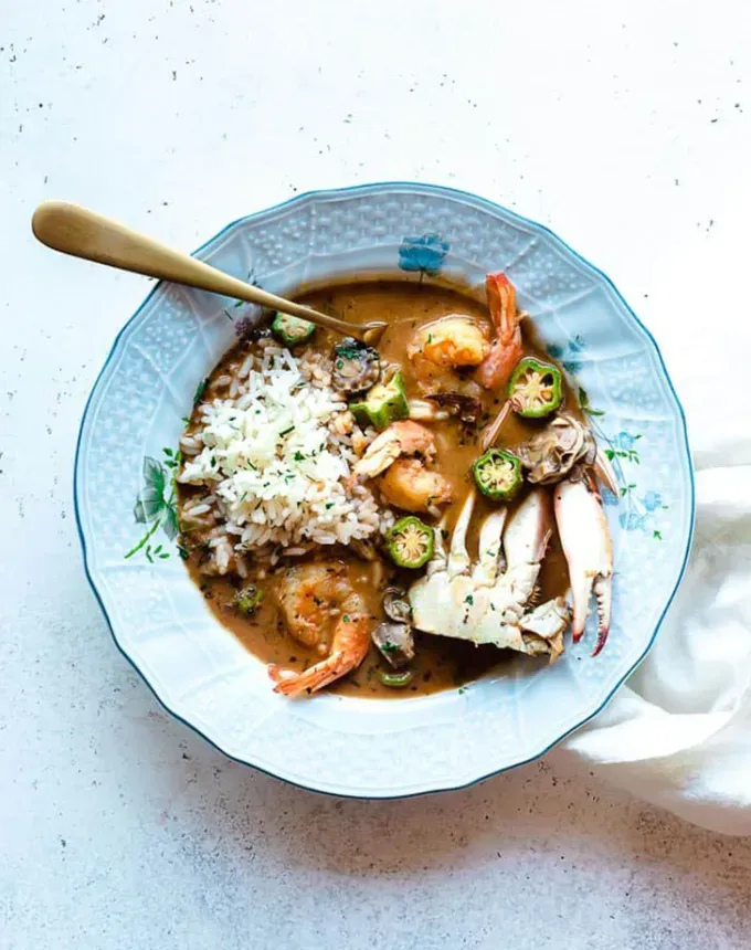 soul food recipes: seafood gumbo' title='35 Soul Food Recipes That Southerners Swear By (and Northerners Need to Try)