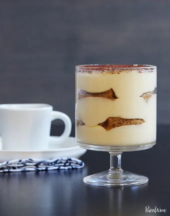 mini thanksgiving dessert recipes: mini tiramisu' title='54 Mini Thanksgiving Desserts That Are (Almost) Too Cute to Eat
